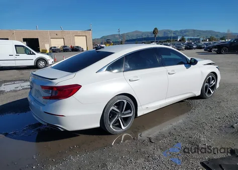 2022 Honda Accord Sport Special Edition из США, поврежденный, VIN 1HGCV1F43NA062896